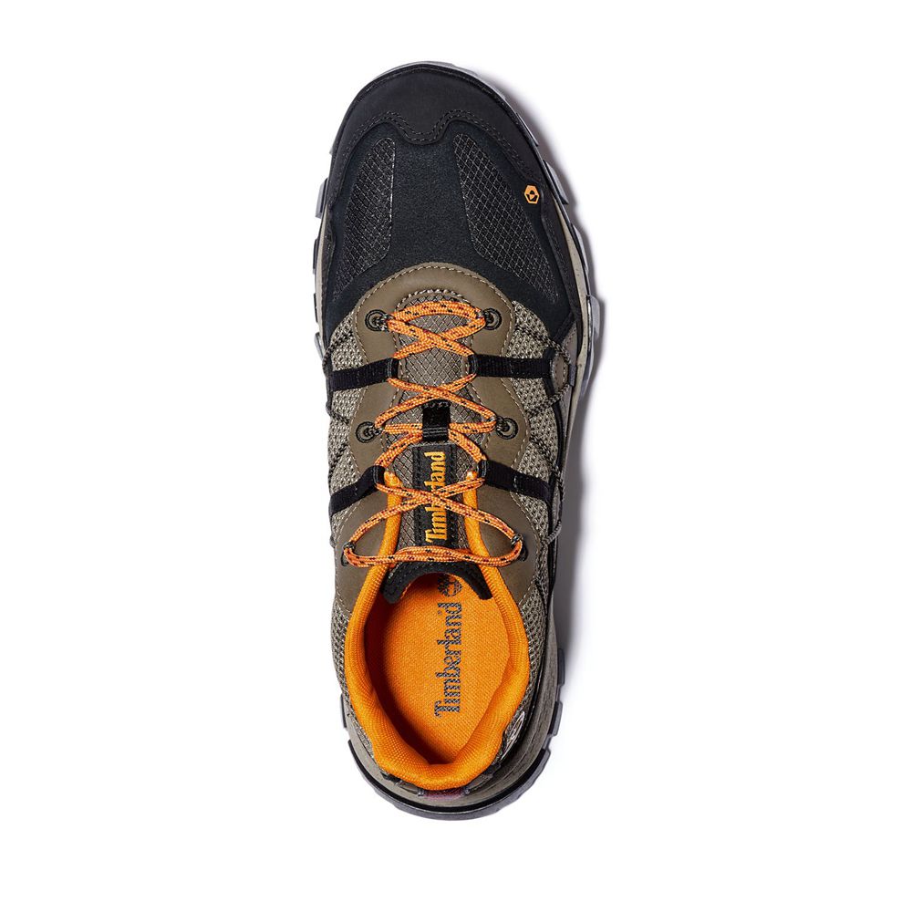 Zapatos de Montaña Timberland Hombre Garrison Trail Bajas Negras/Marrones - Chile PYC-701632